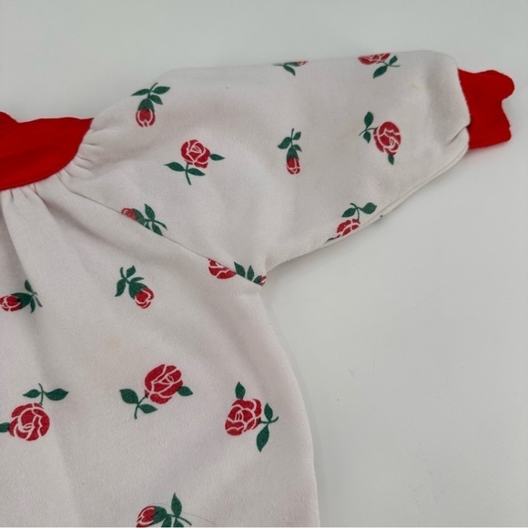 Vintage McKids Rose One Piece SleeperOutfit 24 months FLAWS McDonald’s - Picture 7 of 7